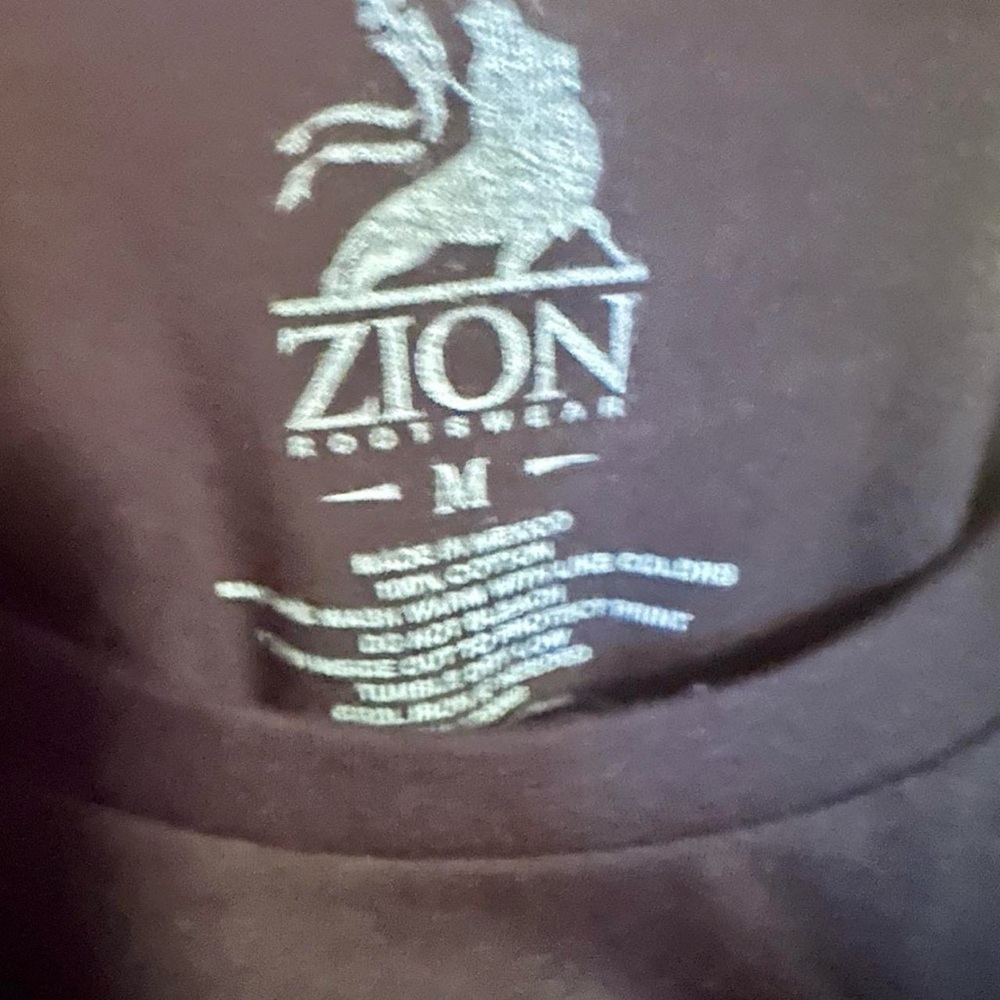 Zion Rootswear Black and Green Short Sleeve Tees - Picture 3 of 3